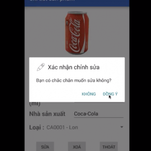 Code App quản lý hàng hóa viết bằng java