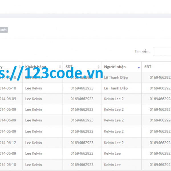Báo cáo kèm code website bán hàng php CodeIgniter Framework MVC 1