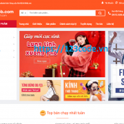 Tải miễn phí source code website bán hàng wordpress gần giống lazada - shopee