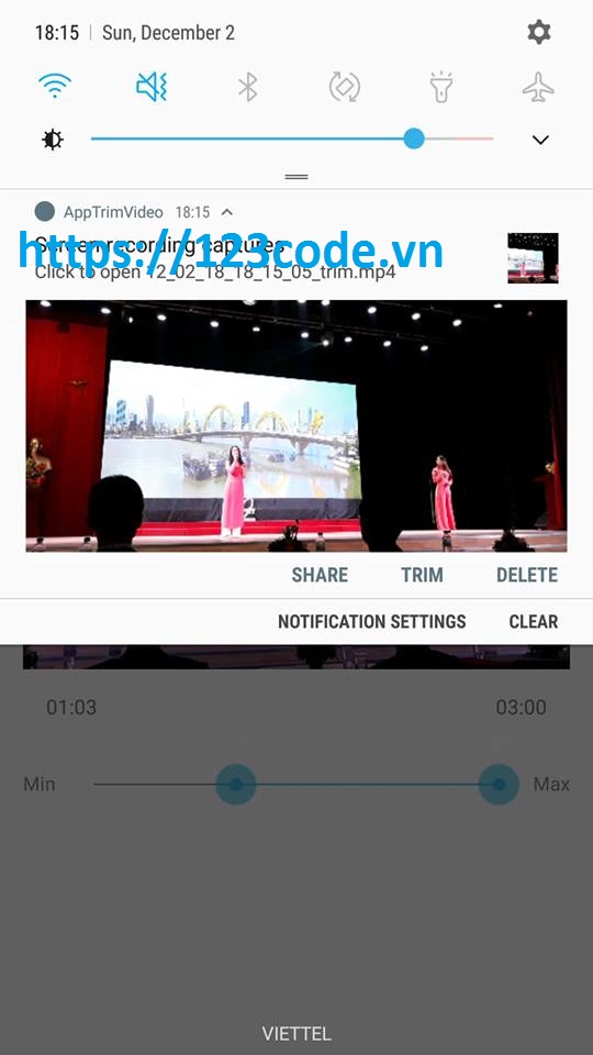 Đề tải ứng dụng cắt video trên điện thoại Android java full code và báo cáo