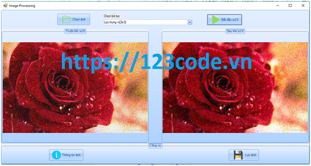 Source code chương trình xử lý ảnh c# kèm báo cáo