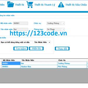 Đề tài tốt nghiệp xây dựng phần mềm quản lý thiết bị code c# có báo cáo