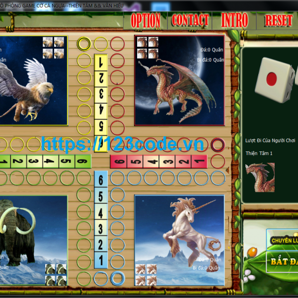 Share code game cờ cá ngựa viết bằng vb.net giao diện siêu đẹp