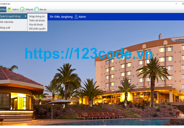 Share bài tập lớn môn lập trình java phần mềm quản lý khách sạn có báo cáo