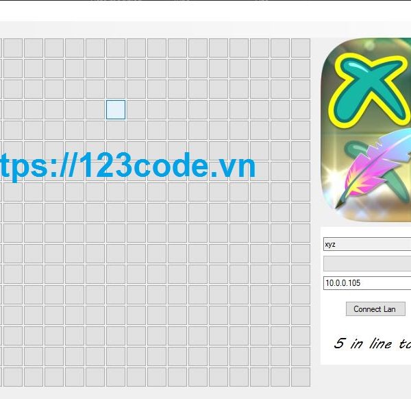 Share Miễn Phí Source Code Game Cờ Caro C# Giao Diện Đẹp