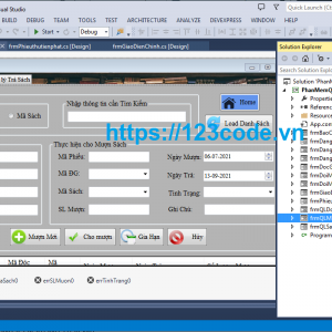 share code đề tài phần mềm quản lý thư viện c# môn công nghệ phần mềm