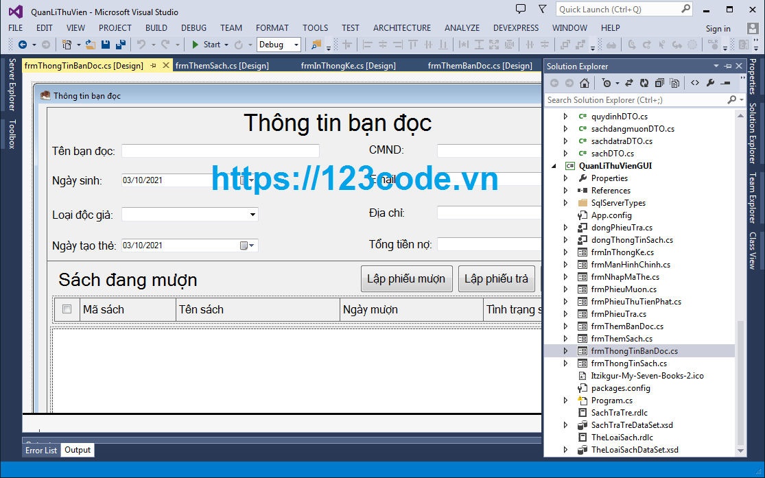 Báo cáo môn công nghệ phần mềm quản lý thư viện c# kết nối sql