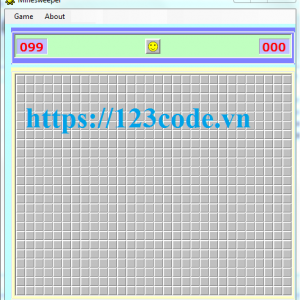 share source code game dò mìn - Minesweeper viết bằng c#