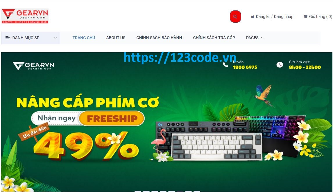 Top 50 mẫu thiết kế giỏ hàng html đẹp nhất