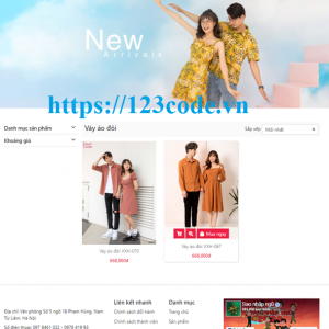 Code website bán hàng quần áo asp.net mvc có báo cáo 3